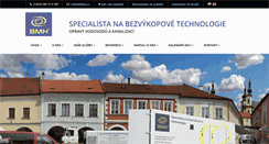 Desktop Screenshot of bmh.cz